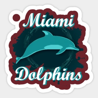 Miami Dolphins Sticker